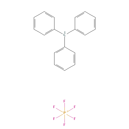 TRIPHENYLCARBENIUM HEXAFLUOROPHOSPHATE (CAS: 437-17-2) - Related Chemical Product