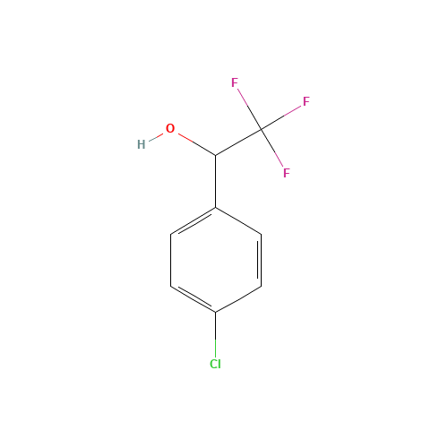 1-(4-CHLOROPHENYL)-2,2,2-TRIFLUOROETHANOL (CAS: 446-66-2) - Related Chemical Product