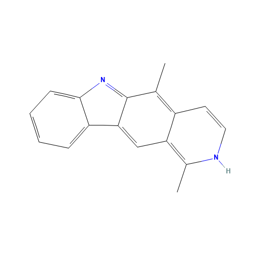 1,5-DIMETHYL-6H-PYRIDO[4,3-B]CARBAZOLE (CAS: 484-49-1) - Related Chemical Product