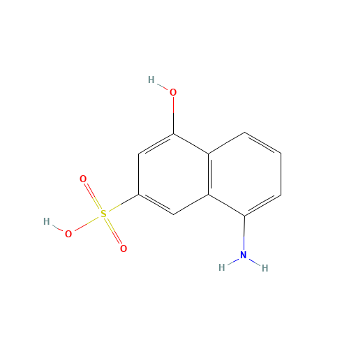 5-AMINO-1-NAPHTHOL-3-SULFONIC ACID (CAS: 489-78-1) - Related Chemical Product