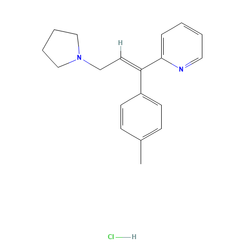 TRIPROLIDINE HYDROCHLORIDE (CAS: 550-70-9) - Related Chemical Product