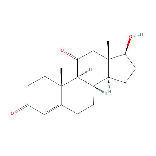11-KETOTESTOSTERONE (CAS: 564-35-2) - Chemical Structure and Molecular Formula 