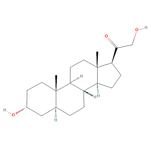 21-HYDROXYALLOPREGNANOLONE (CAS: 567-02-2) - Related Chemical Product
