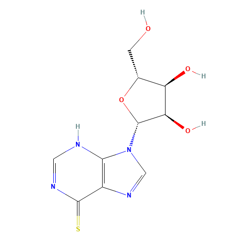 6-MERCAPTOPURINE RIBOSIDE (CAS: 574-25-4) - Related Chemical Product