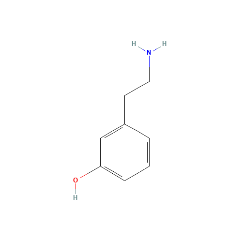 2-(3-HYDROXYPHENYL)ETHYLAMINE (CAS: 588-05-6) - Related Chemical Product
