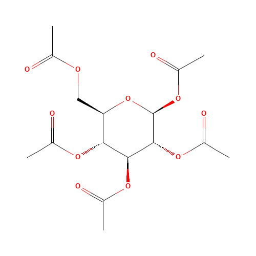 beta-D-Glucose pentaacetate (CAS: 604-69-3) - Related Chemical Product