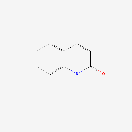 1-METHYL-2-QUINOLINONE (CAS: 606-43-9) - Chemical Structure and Molecular Formula 