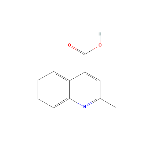 2-METHYL-QUINOLINE-4-CARBOXYLIC ACID (CAS: 634-38-8) - Related Chemical Product