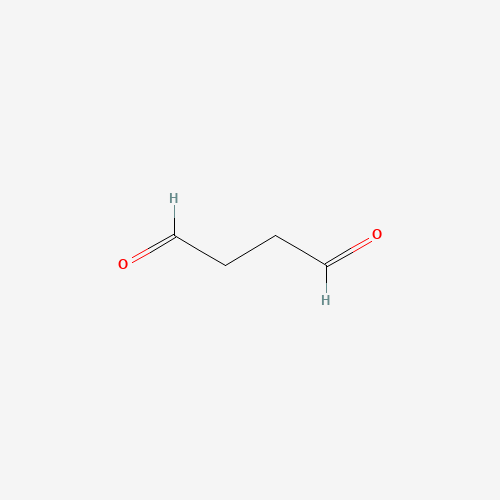 SUCCINALDEHYDE (CAS: 638-37-9) - Chemical Structure and Molecular Formula 