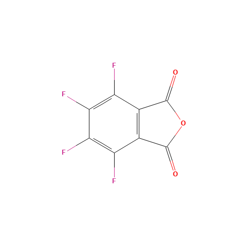 Tetrafluorophthalic anhydride (CAS: 652-12-0) - Chemical Structure and Molecular Formula 