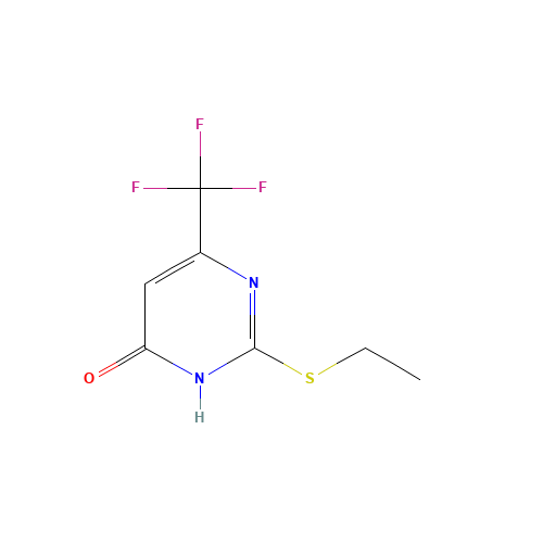 2-ETHYLTHIO-4-HYDROXY-6-TRIFLUOROMETHYLPYRIMIDINE (CAS: 657-58-9) - Related Chemical Product