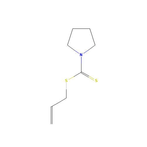 PYRROLIDINODITHIOCARBAMIC ACID ALLYL ESTER (CAS: 701-13-3) - Related Chemical Product