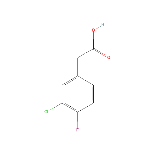 3-CHLORO-4-FLUOROPHENYLACETIC ACID (CAS: 705-79-3) - Related Chemical Product