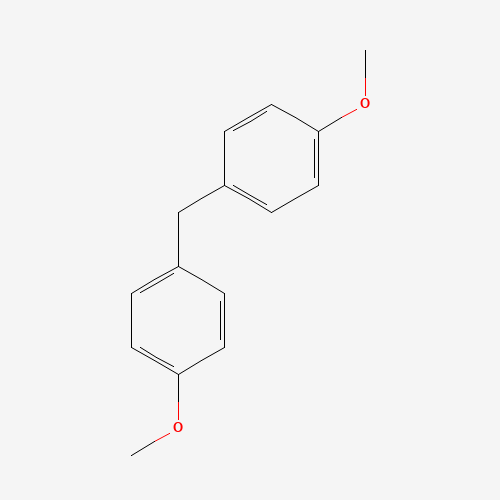 4,4-DIMETHOXYDIPHENYLMETHANE (CAS: 726-18-1) - Chemical Structure and Molecular Formula 