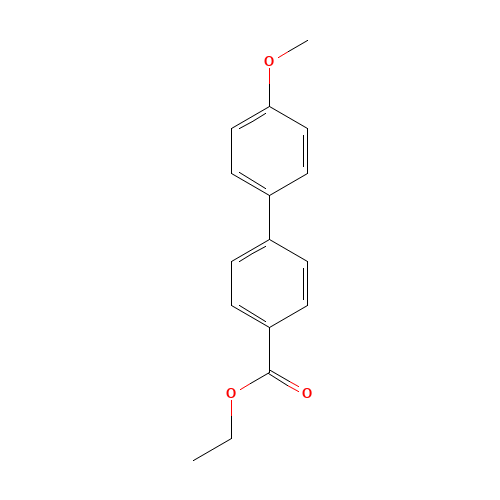 ETHYL 4'-METHOXY[1,1'-BIPHENYL]-4-CARBOXYLATE (CAS: 732-80-9) - Related Chemical Product