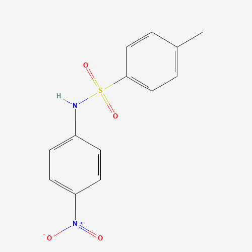 4'-NITRO-P-TOLUENESULFONANILIDE (CAS: 734-25-8) - Chemical Structure and Molecular Formula 