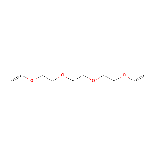 Triethyleneglycol divinyl ether (CAS: 765-12-8) - Chemical Structure and Molecular Formula 