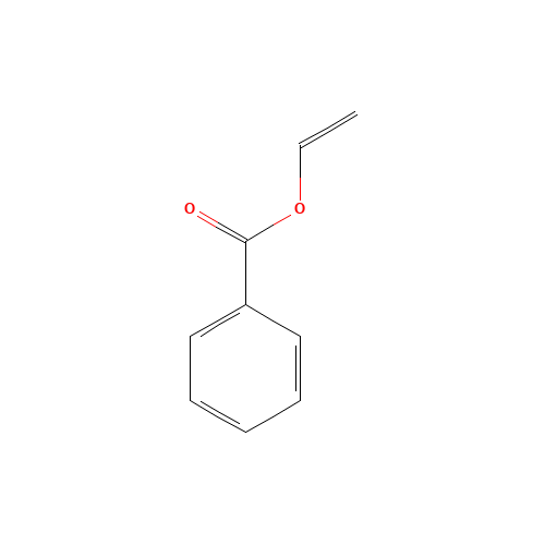 VINYL BENZOATE (CAS: 769-78-8) - Chemical Structure and Molecular Formula 