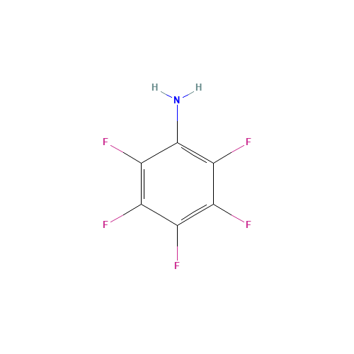2,3,4,5,6-Pentafluoroaniline (CAS: 771-60-8) - Chemical Structure and Molecular Formula 