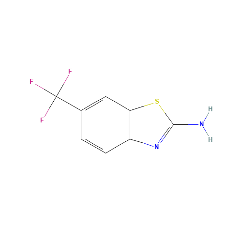 2-AMINO-6-(TRIFLUOROMETHYL)BENZOTHIAZOLE (CAS: 777-12-8) - Related Chemical Product