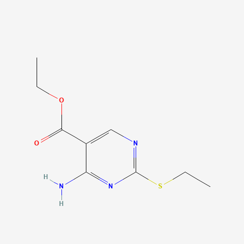 Ethyl 4-amino-2-(ethylthio)-5-pyrimidinecarboxylate (CAS: 778-97-2) - Related Chemical Product