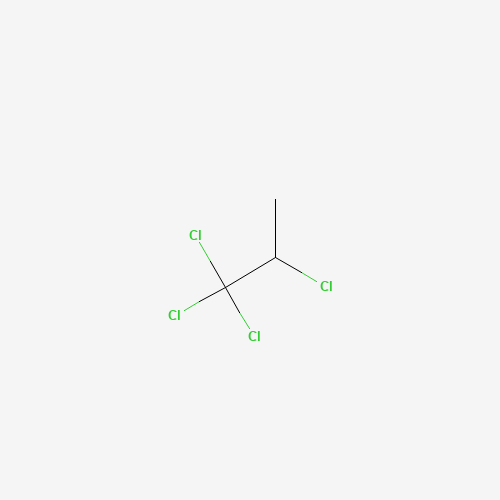 1,1,1,2-TETRACHLOROPROPANE (CAS: 812-03-3) - Chemical Structure and Molecular Formula 
