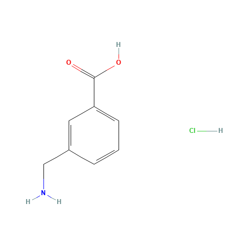 3-Aminomethylbenzoic acid hydrochloride (CAS: 876-03-9) - Related Chemical Product
