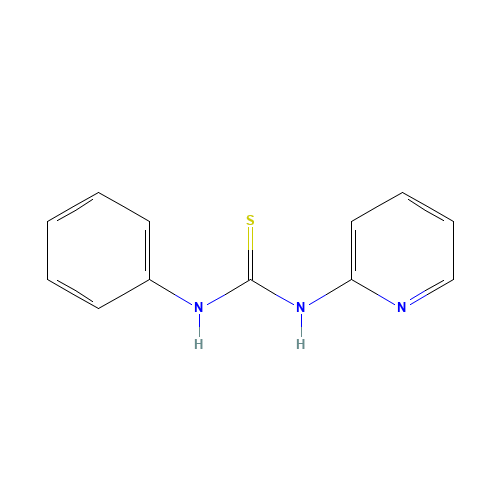 1-PHENYL-3-(2-PYRIDYL)-2-THIOUREA (CAS: 886-60-2) - Related Chemical Product