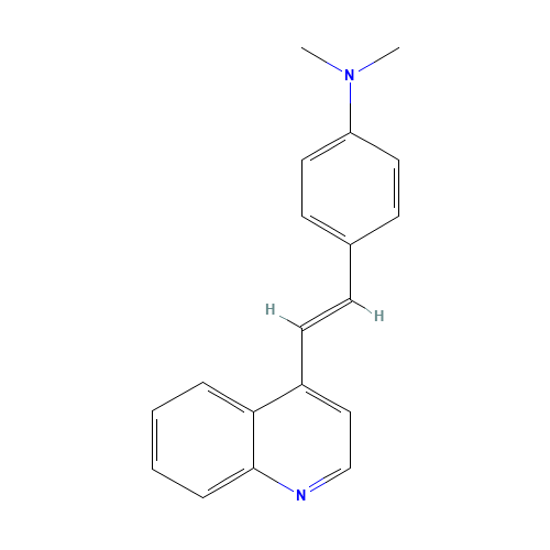 4-(4-DIMETHYLAMINOSTYRYL)QUINOLINE (CAS: 897-55-2) - Related Chemical Product
