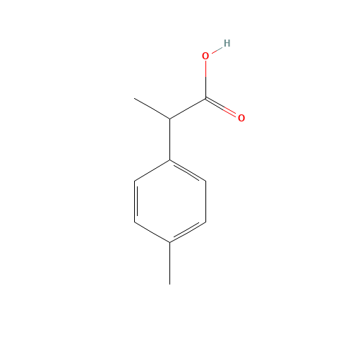 2-(4-Methylphenyl)propanoic acid (CAS: 938-94-3) - Related Chemical Product