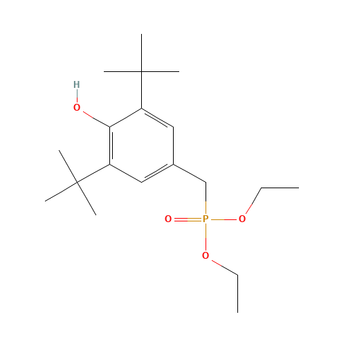 Diethyl 3,5-di-tert-butyl-4-hydroxybenzyl phosphate (CAS: 976-56-7) - Related Chemical Product