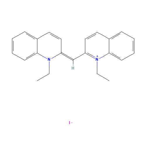 1,1'-DIETHYL-2,2'-CYANINE IODIDE (CAS: 977-96-8) - Related Chemical Product