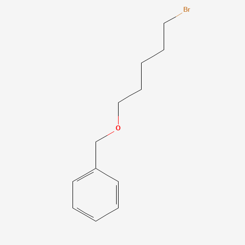 BENZYL 5-BROMOPENTYL ETHER (CAS: 1014-93-3) - Chemical Structure and Molecular Formula 