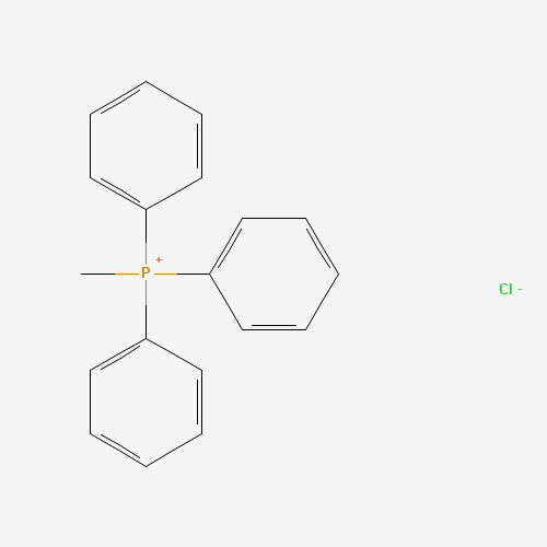 Methyl triphenyl phosphonium chloride (CAS: 1031-15-8) - Chemical Structure and Molecular Formula 