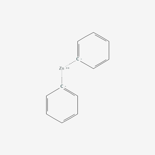DIPHENYLZINC (CAS: 1078-58-6) - Chemical Structure and Molecular Formula 