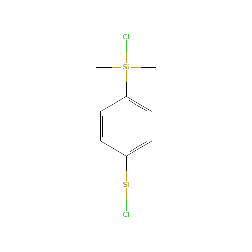1,4 BIS(DIMETHYLCHLOROSILYL)BENZENE (CAS: 1078-97-3) - Related Chemical Product