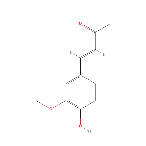 4-(4-HYDROXY-3-METHOXYPHENYL)-3-BUTEN-2-ONE (CAS: 1080-12-2) - Related Chemical Product