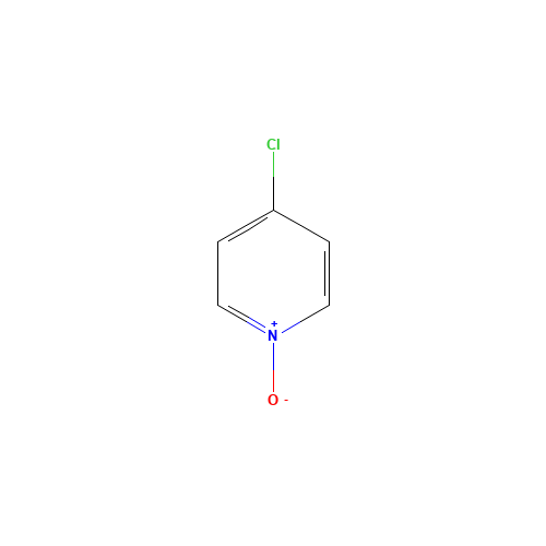 4-Chloropyridine N-oxide (CAS: 1121-76-2) - Chemical Structure and Molecular Formula 