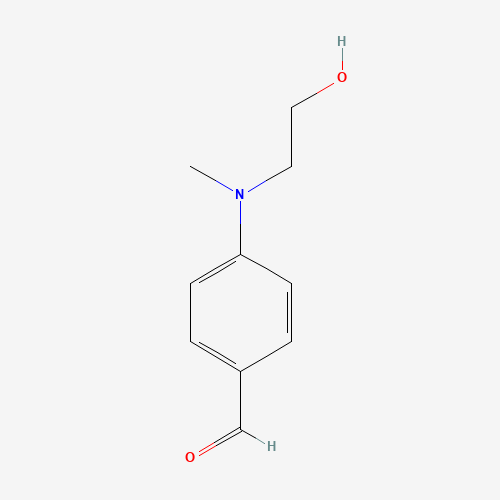 N-Methyl-N-(2-hydroxyethyl)-4-aminobenzaldehyde (CAS: 1201-91-8) - Related Chemical Product