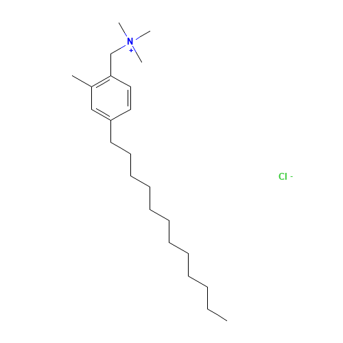 METHYLDODECYLBENZYL TRIMETHYL AMMONIUM CHLORIDE (CAS: 1399-80-0) - Related Chemical Product