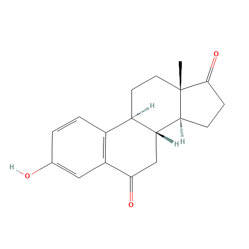 6-KETOESTRONE (CAS: 1476-34-2) - Chemical Structure and Molecular Formula 