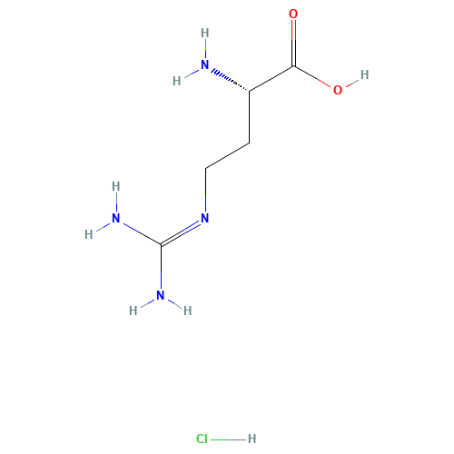 L-A-AMINO-G-GUANIDINOBUTYRIC ACID HYDROCHLORIDE (CAS: 1483-00-7) - Related Chemical Product