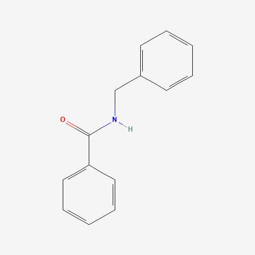 N-BENZYLBENZAMIDE (CAS: 1485-70-7) - Chemical Structure and Molecular Formula 