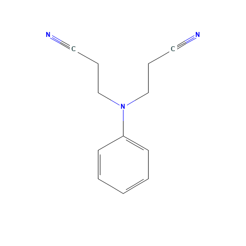 N,N-Bis(cyanoethyl)aniline (CAS: 1555-66-4) - Related Chemical Product