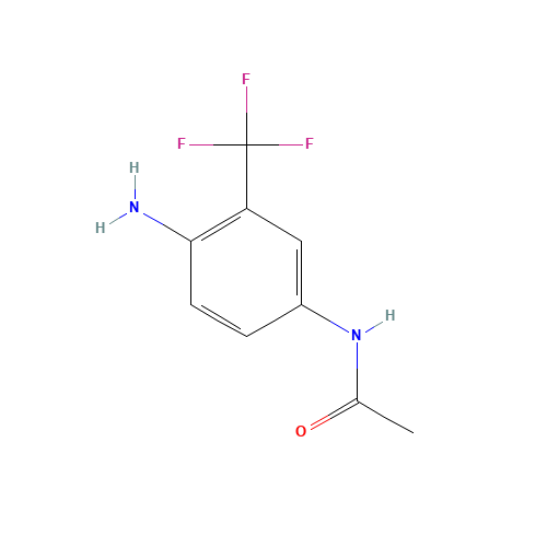 2-Amino-5-acetamidobenzotrifluoride (CAS: 1579-89-1) - Related Chemical Product