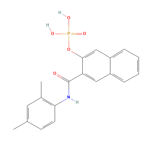 NAPHTHOL AS-MX PHOSPHATE (CAS: 1596-56-1) - Related Chemical Product