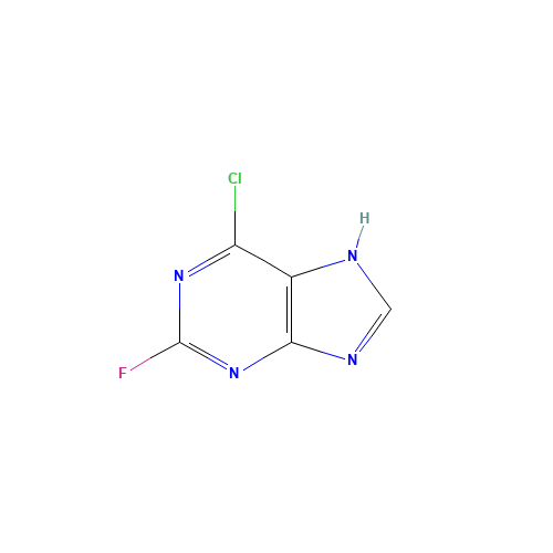 6-Chloro-2-fluoropurine (CAS: 1651-29-2) - Related Chemical Product