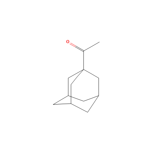 1-Adamantyl methyl ketone (CAS: 1660-04-4) - Chemical Structure and Molecular Formula 