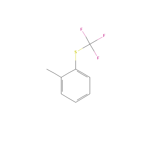 1-METHYL-2-TRIFLUOROMETHYLSULFANYL-BENZENE (CAS: 1736-75-0) - Related Chemical Product