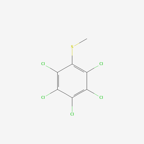 PENTACHLOROTHIOANISOLE (CAS: 1825-19-0) - Chemical Structure and Molecular Formula 